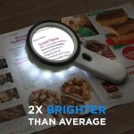 Fancii LED Magnifying Glass with Light, 5X High Power Glass Lens - Image 2