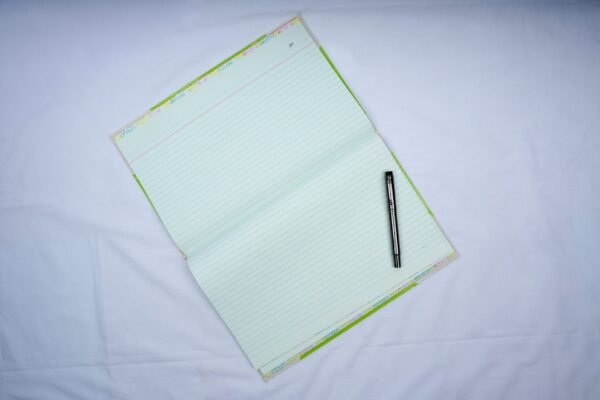 Long Size TV Ruled Register Note Calico SPL