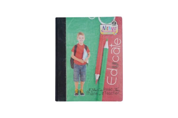 Shar Size Ruled 176 Pages Cardboard Binding Notebook