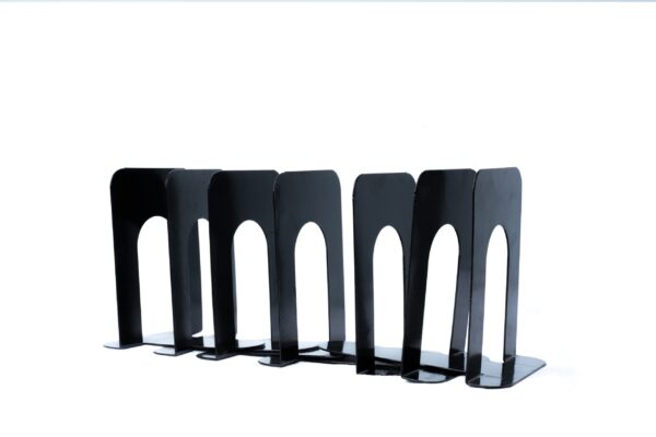 Desktop Magazine Book End Metal Organizer Set - Image 2