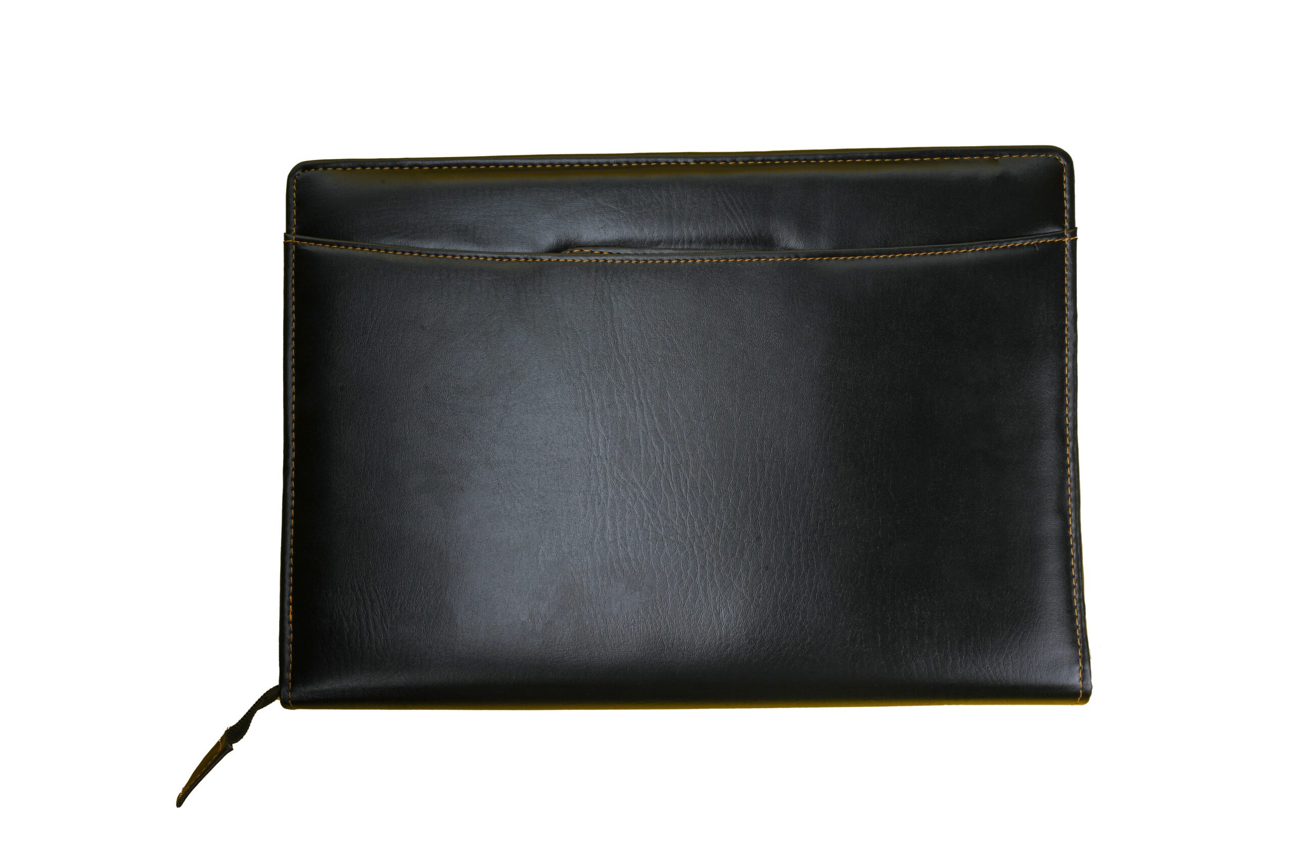 Gemson Leather 4 Ring File Zip Closer Bag -Document Organizer - Image 3