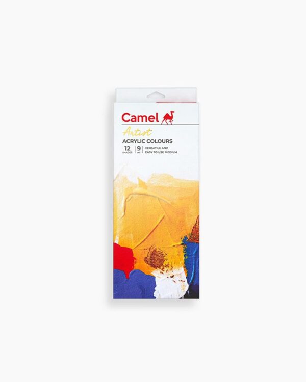Camel Artist Acrylic Color Box 9Ml -12 Shades
