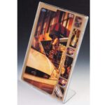 Acrylic Display Stand Sign L Type Holder - Image 2