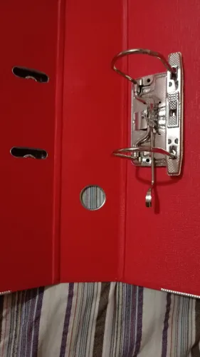 INDIAN Lever Arch Polypropylene Box File With Removable Clips - Image 2