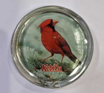 Kebica Glass Paper Weight Round