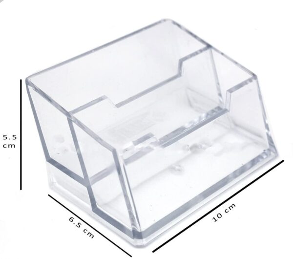 Acrylic Visiting Card Card 2 Step Holder - Image 2