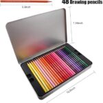 Premium Artist Colour Pencils-48 Color-Metal Box - Image 2