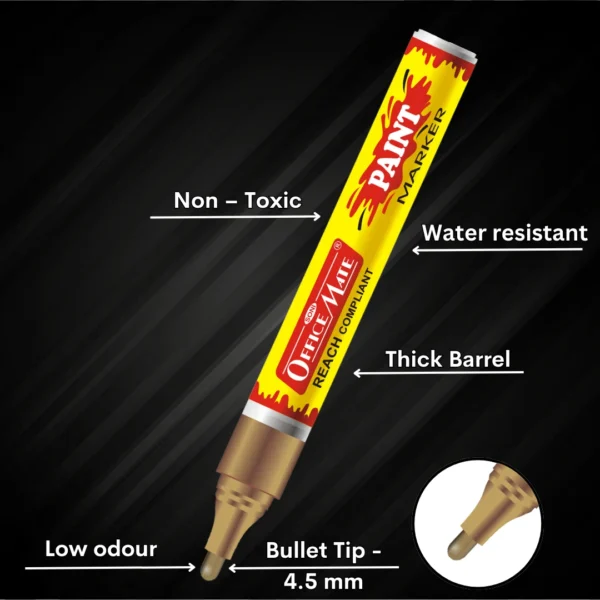 Officemate Metallic Paint Marker - Image 3