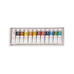 Camel Artist's Oil Color Box - 9ml tubes, 12 Shades - Image 2