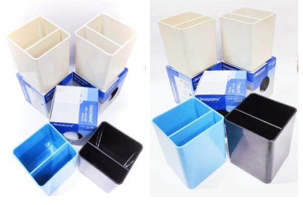 Square Pen Stand Holder-Desk Organizer