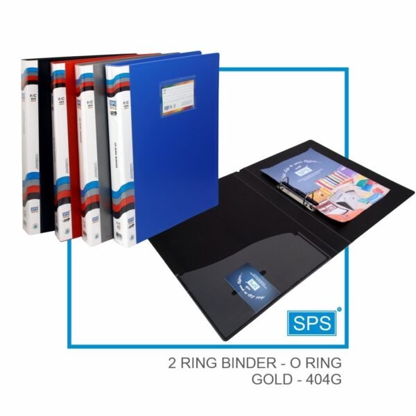 SPS 2DRing Binder File 403 Gold - A4