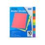 A4 Size Binder Index Divider – 10 Insertable Tab Sheets