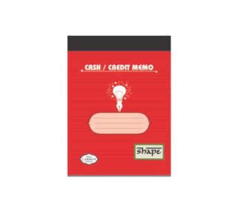Cash / Credit Memo Book